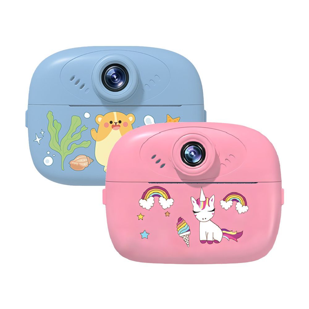 NovaPlus 拍拍樂相機 兒童拍立得(K800) 前後雙鏡頭/可列印兒童相機 玩具相機