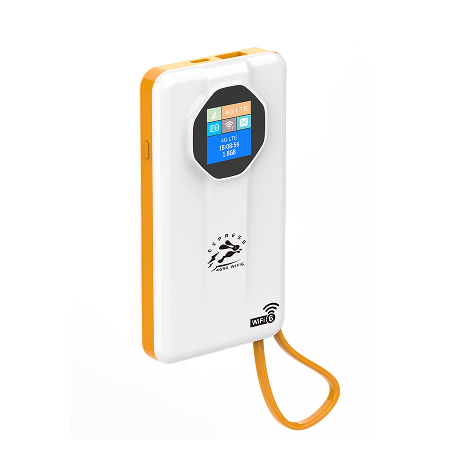 二合一分享器+行動電源KP10000 4G+5G SIM LTE WIFI分享器無線網卡路由器 可當移動電源 輕便小巧Wifi6