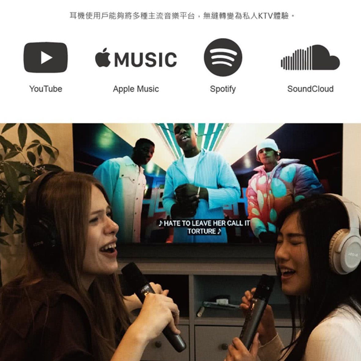 J-POWER 杰強JODIO K3藍牙行動KTV耳機麥克風組(HJWK1000)無線麥克風 收納包 耳機 行動KTV 卡拉OK 戶外 藍牙5.4