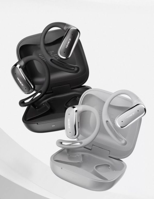 奕聲YIVOICE Clip30智慧降躁開放式無線耳機 掛耳 不入耳無線藍芽耳機 自帶充電艙 通話音樂