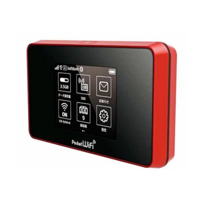 華為 Pocket WiFi 504HW 4G LTE SIM卡分享器無線網卡路由器