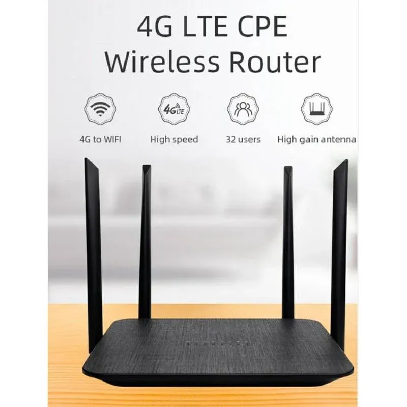 CPE LT210F 4G SIM卡 LTE Wifi分享器無線行動網卡路由器 4天線
