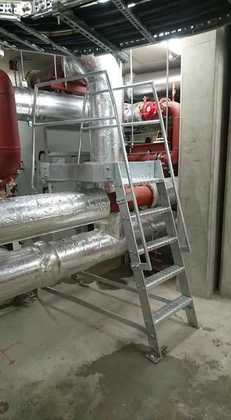 double sided companion way ladders