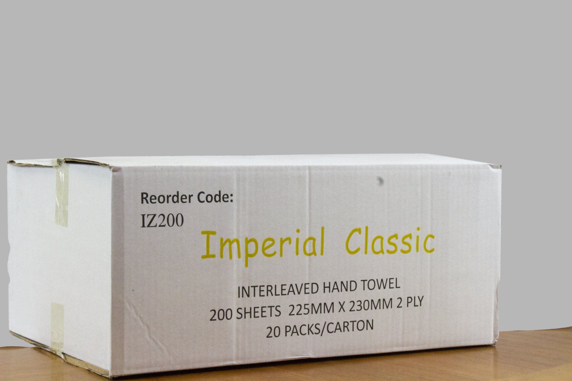 Interleaved Hand Towels 22.5 x 23 cm 2 ply Z-fold 200 sheets x 20 packs per carton