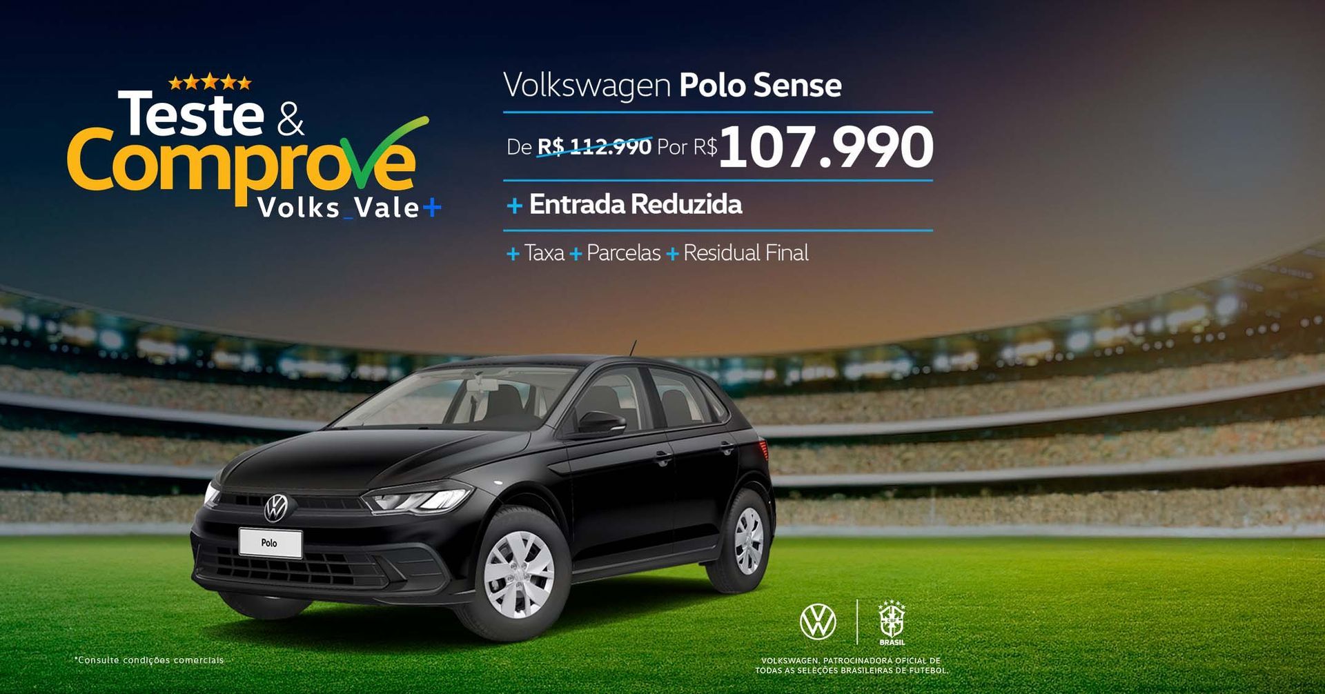 POLO TESTE E COMPROVE 