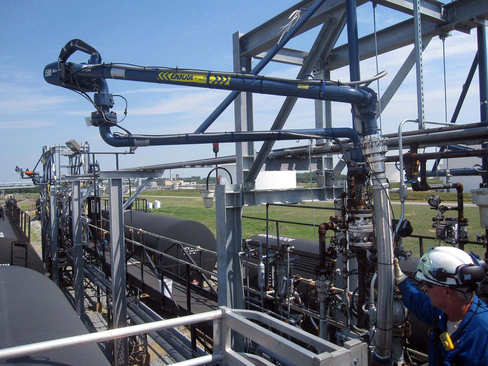 Loading Arms for Beaumont & Houston, TX - Custom Transfer Solutions