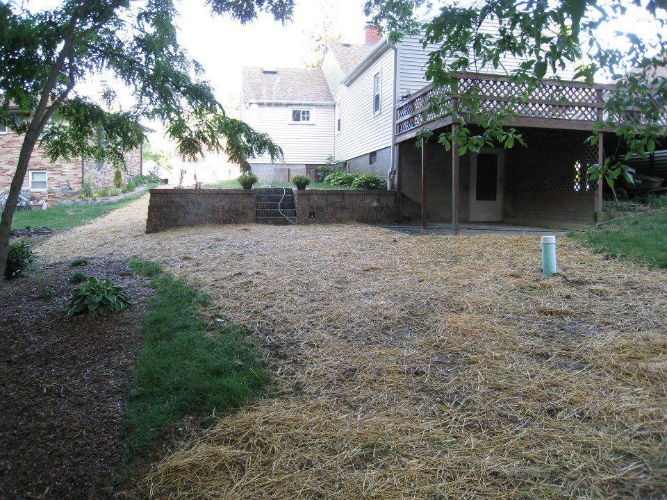 Nice outside bricking installed in Mapleton, IL - Beal Landscaping