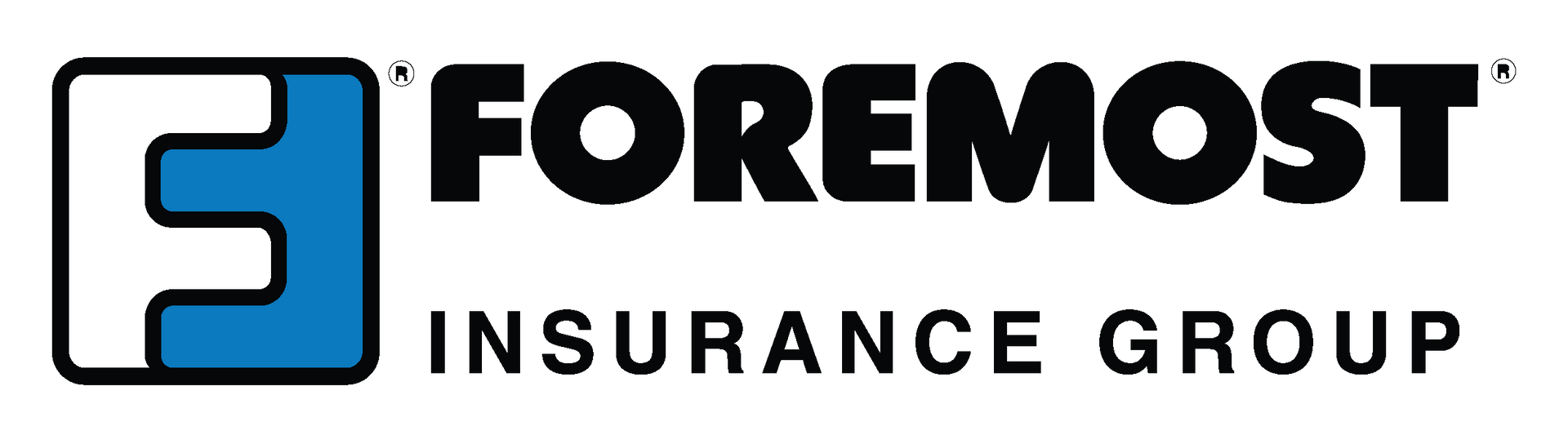Foremost Insurance Group logo: blue and white 