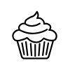 A cupcake icon
