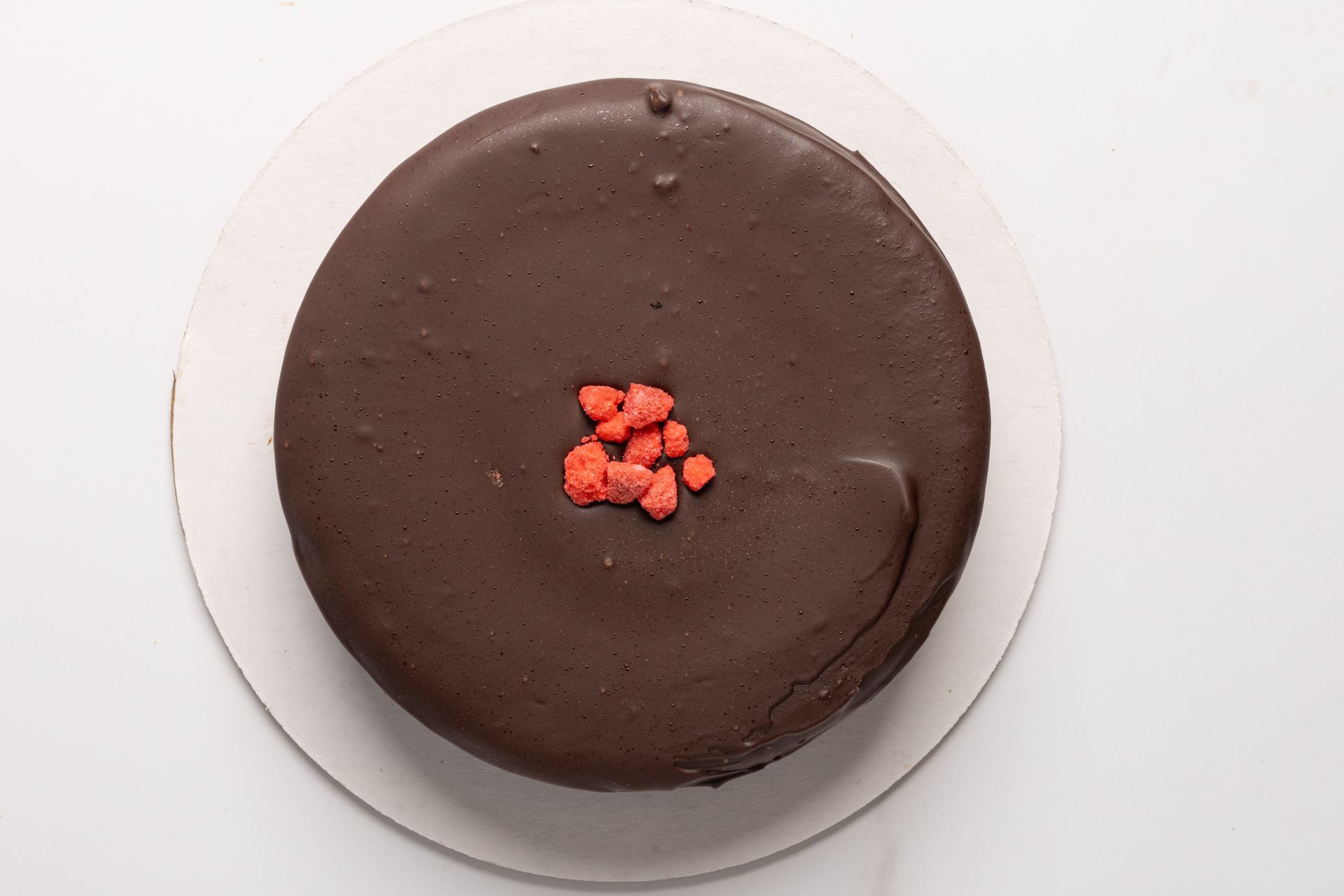 A chocolate cake