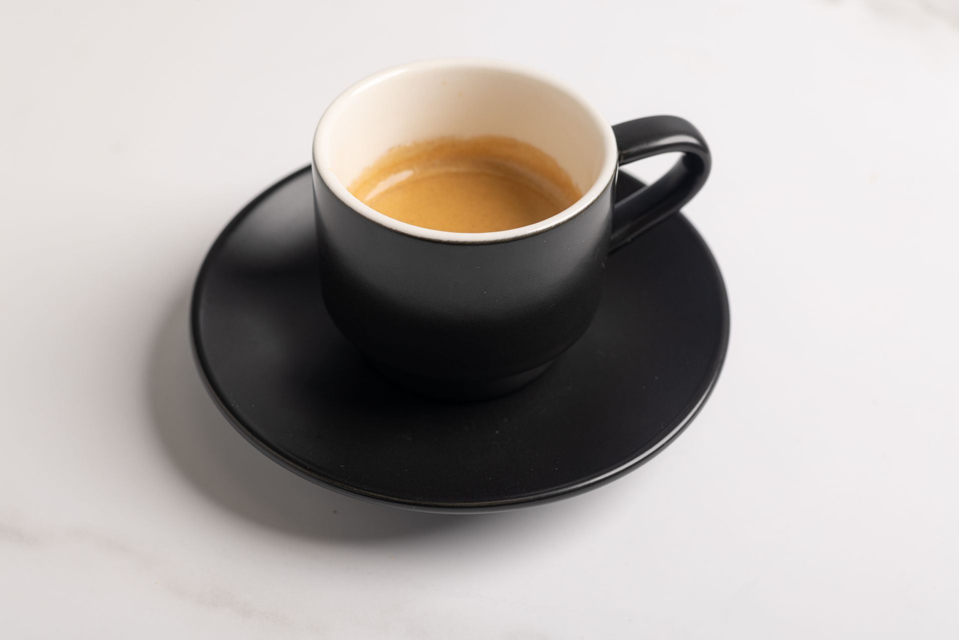 A small cup of espresso
