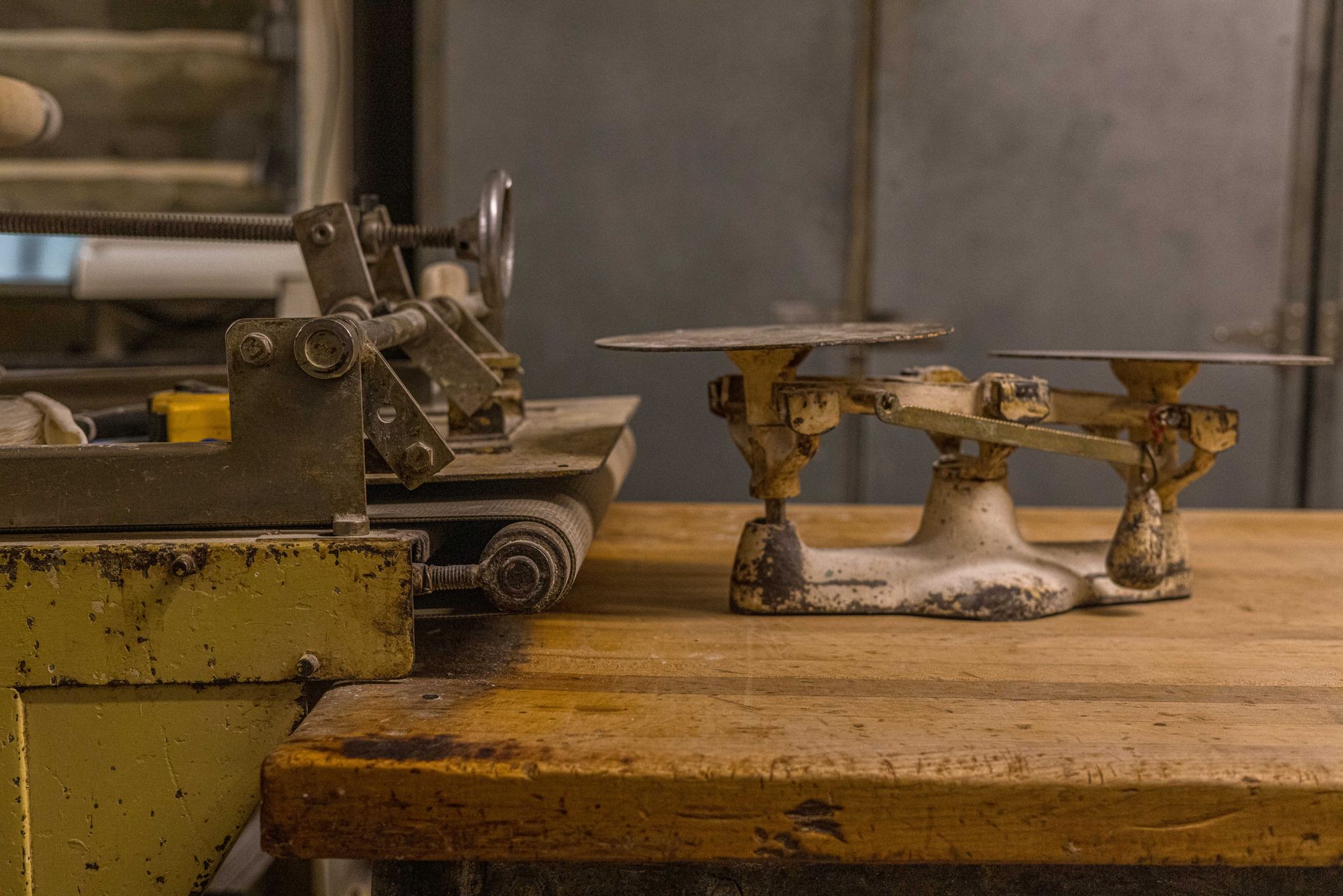 Equipment used to make bread