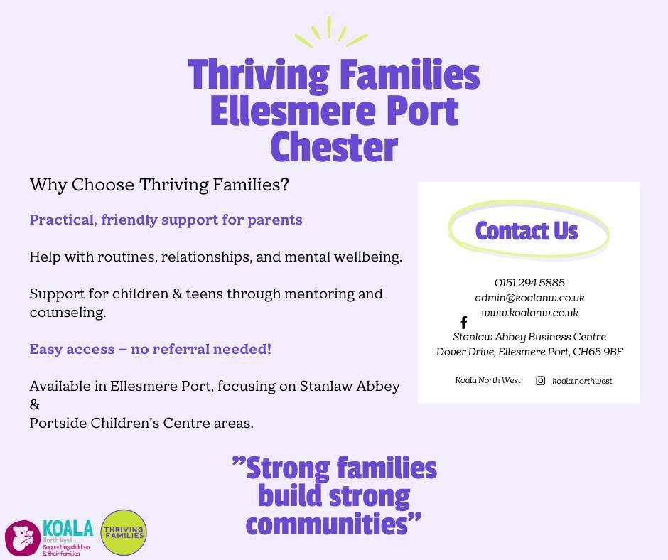 Koala North West’s Thriving Families programme 
