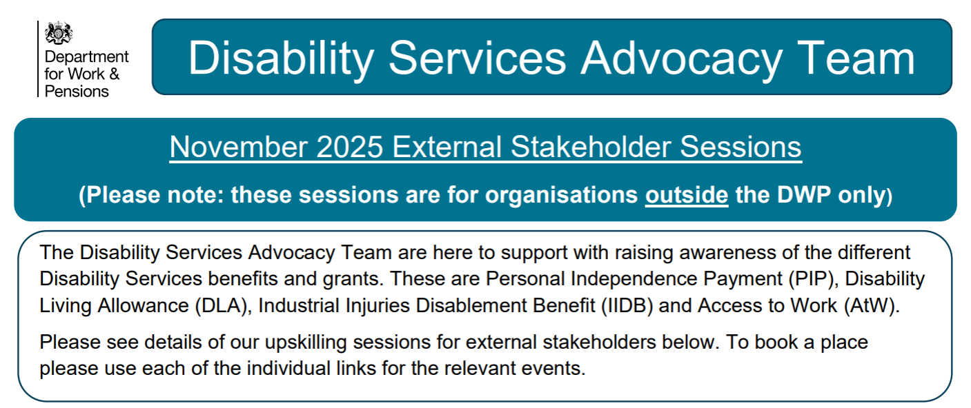 Disability Services Advocacy Team Sessions