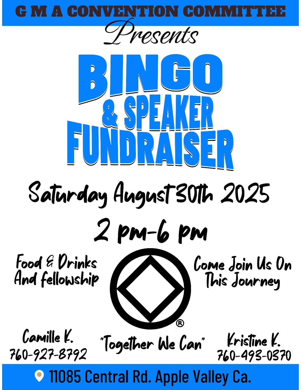 Area Convention Fundraiser