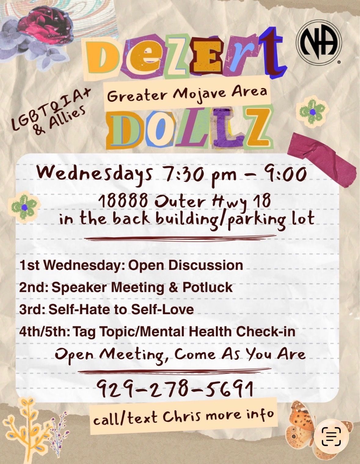 NA Dezert Dollz Meeting