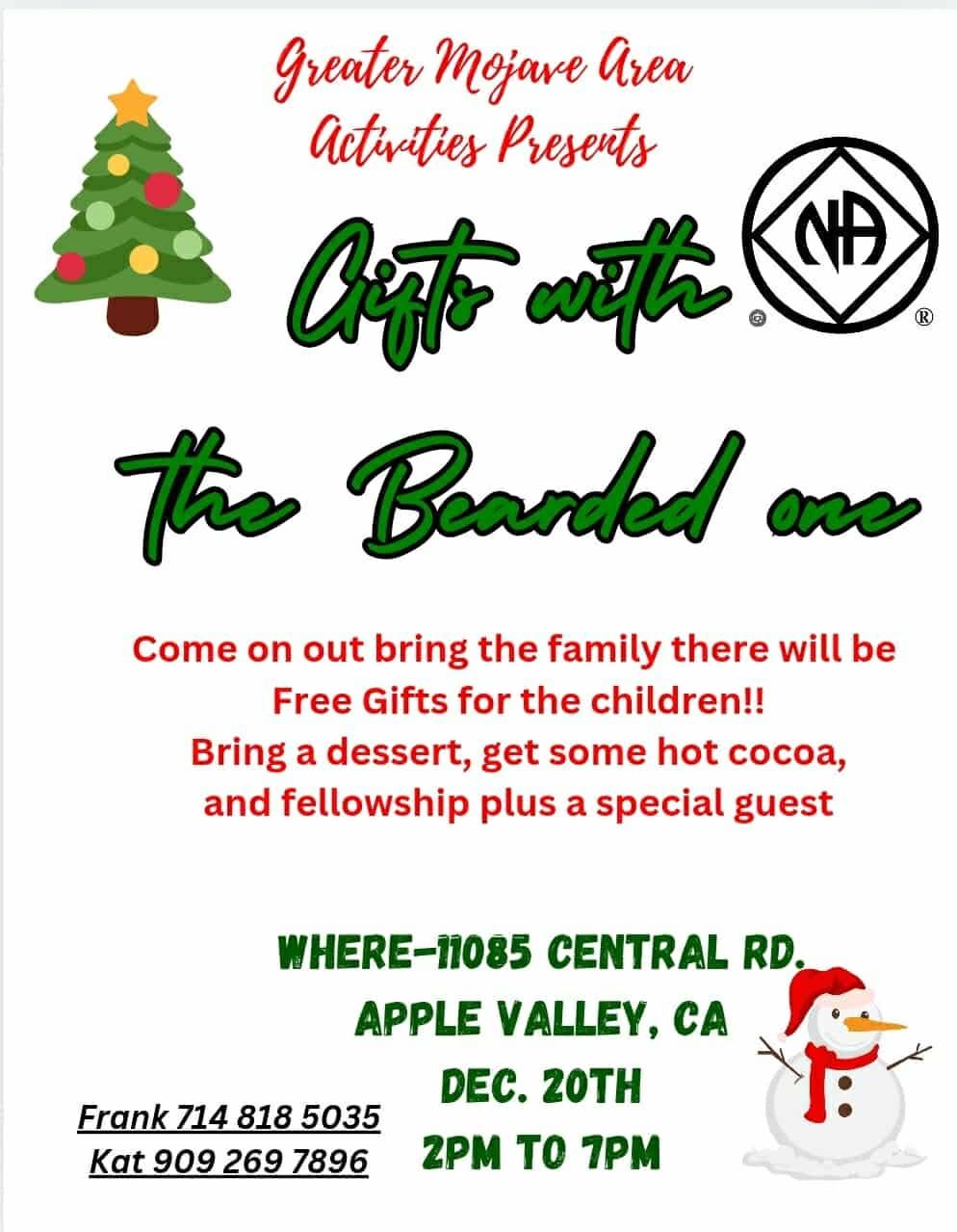 Gifts with the bearded one