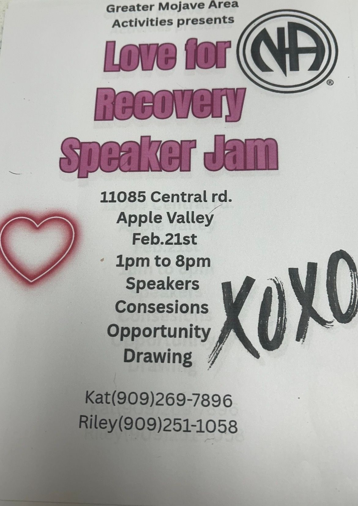 Love for Recovery Speaker Jam