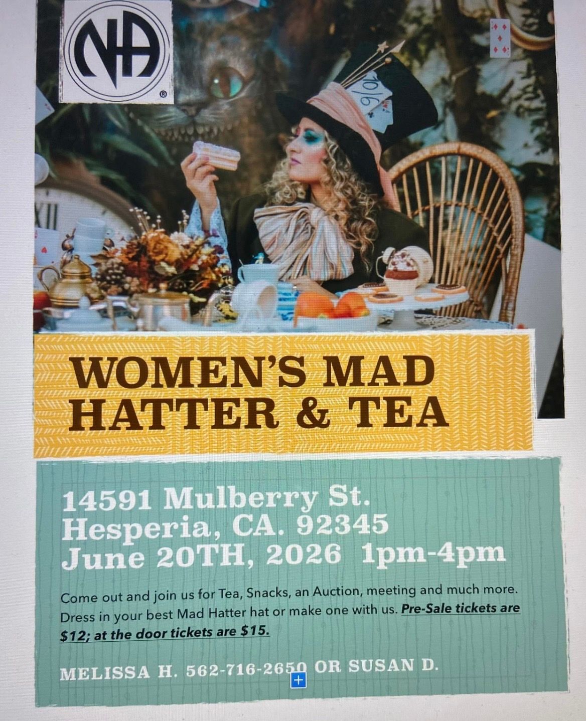 Mad Hatter Tea Party