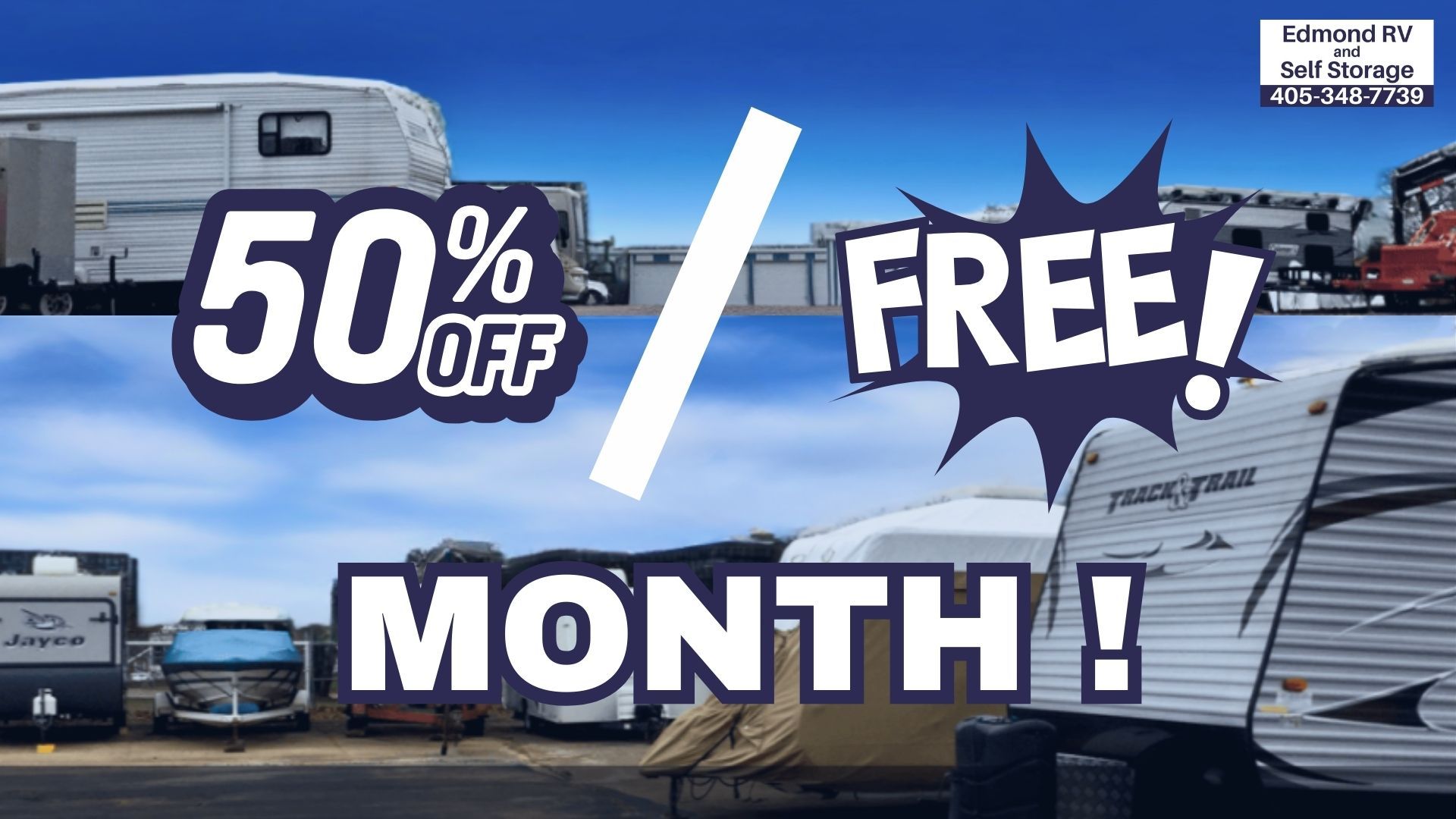 Why Edmond OK Drivers Want This 10'x24' 50% Off Parking Deal