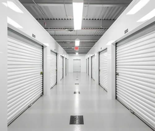 Indoor self storage units at Edmond RV & Self Storage in Edmond, Oklahoma