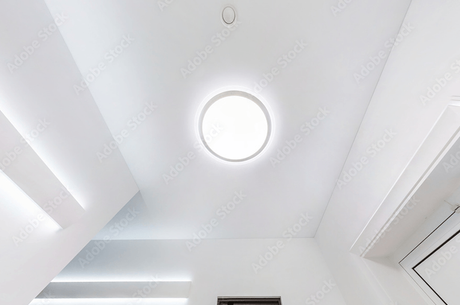 natural lighting from skylight