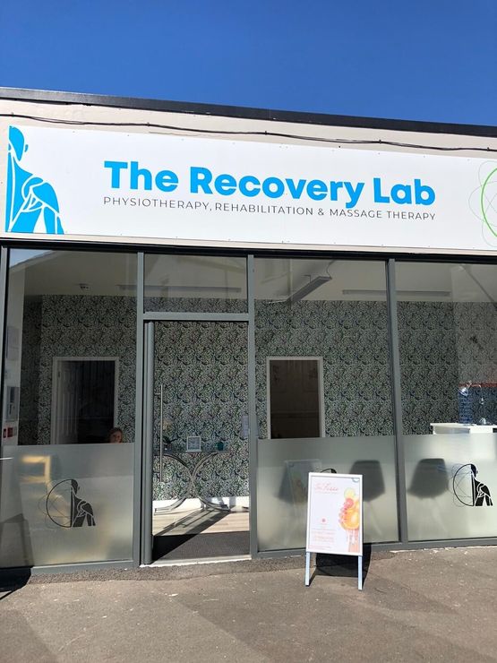 The Recovery Lab shopfront
