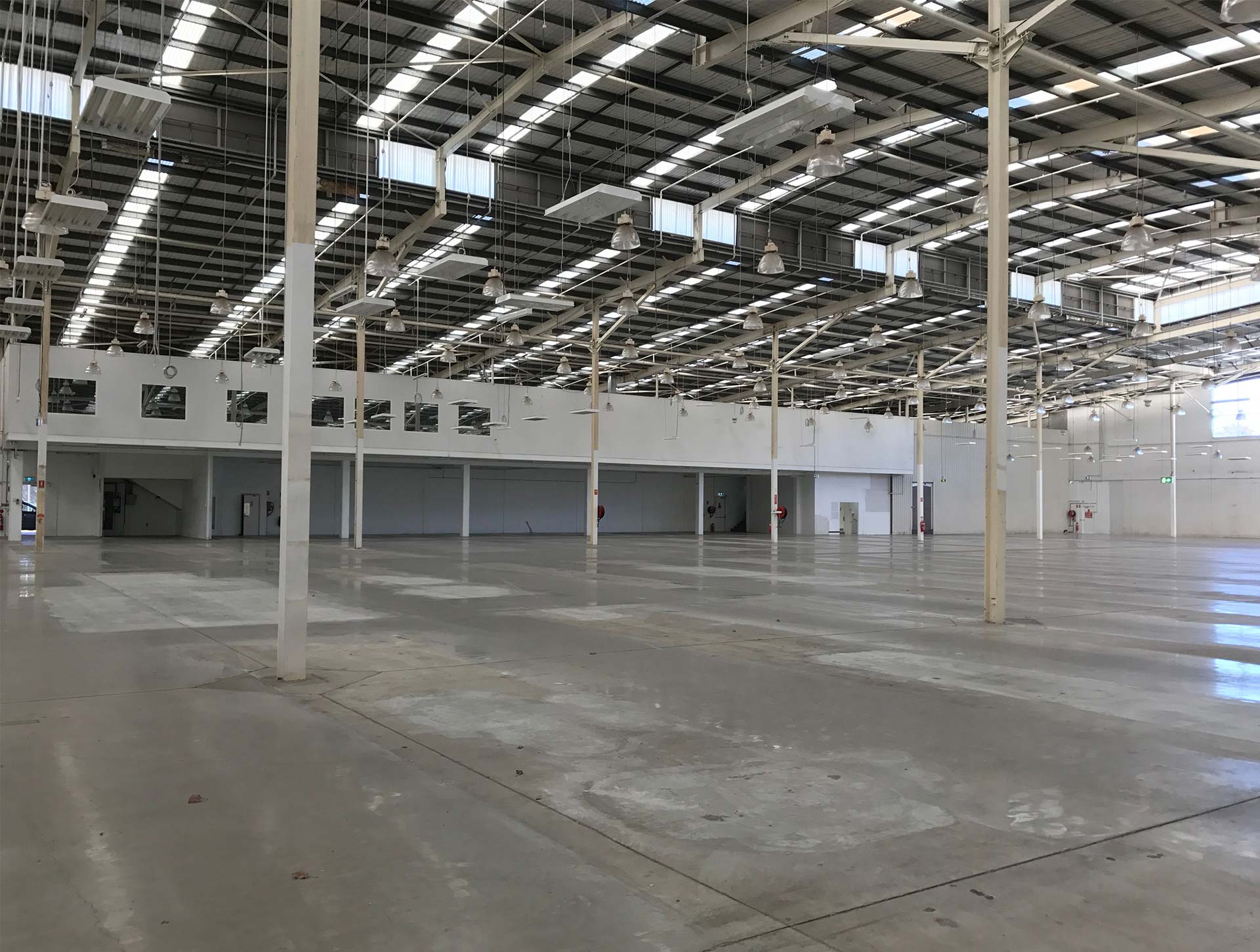 New painted empty Warehouse