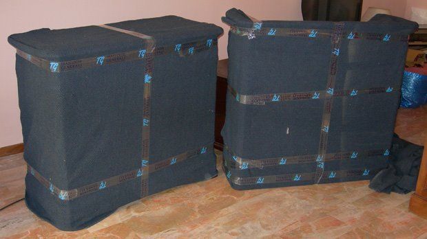 arredi imballati per trasloco