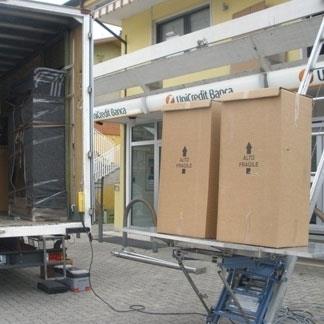 arredamento durante un trasloco