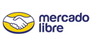 El logo de Mercado Libre muestra dos manos dándose la mano.