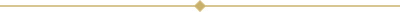 Thin gold horizontal decorative divider with a centered diamond accent