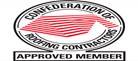 It is a roofing contract approved member logo.