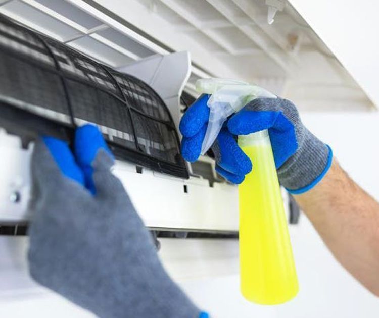 tech cleaning heat pump
