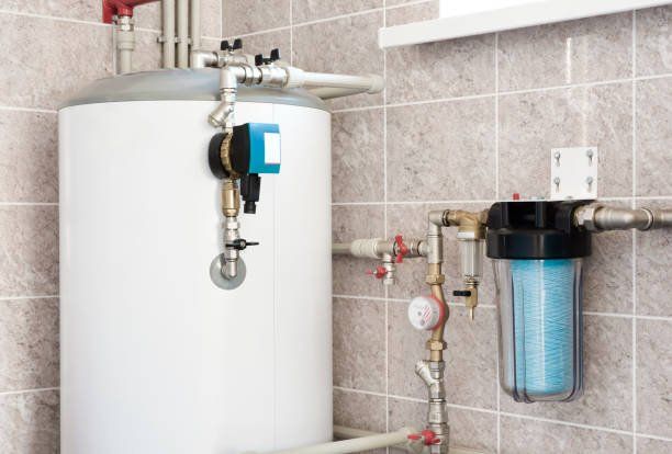 Water heater and whole house filter
