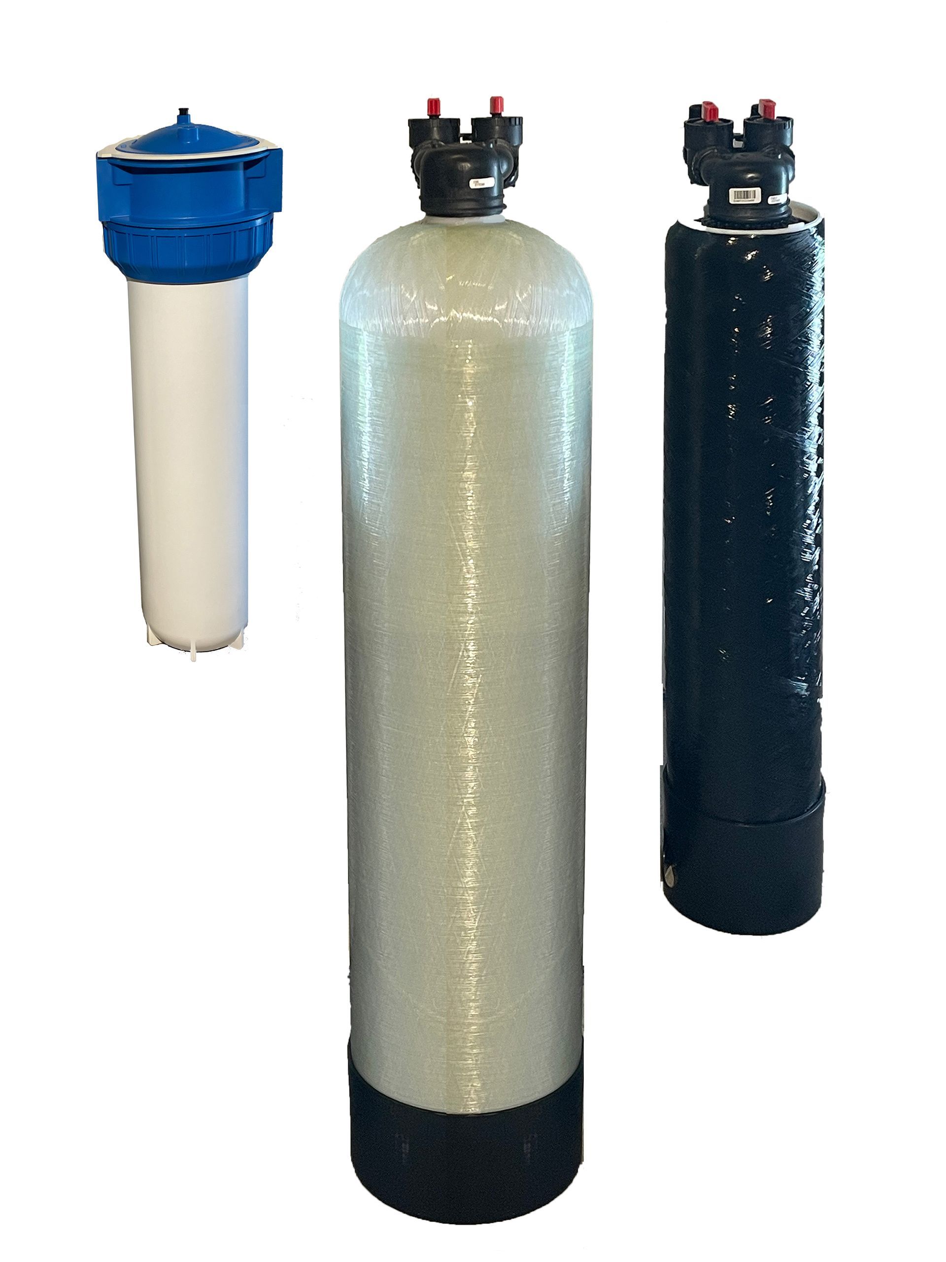 Whole-House Chlorine & Contaminant Filter Plus Hard Water Softener