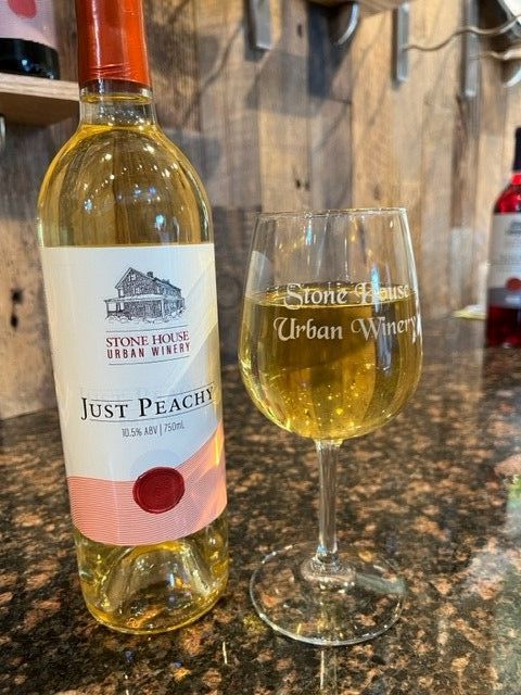 Peach Chardonnay - Hagerstown, MD - Stone House Urban Winery