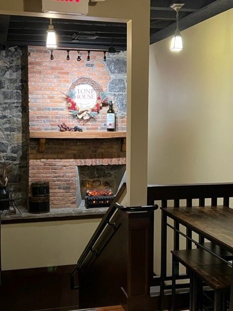 Fireplace Hallway - Hagerstown, MD - Stone House Urban Winery