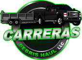 Carreras Debris Haul LLC Logo, junk removal, dumpster trailer rentals, milwaukee wi