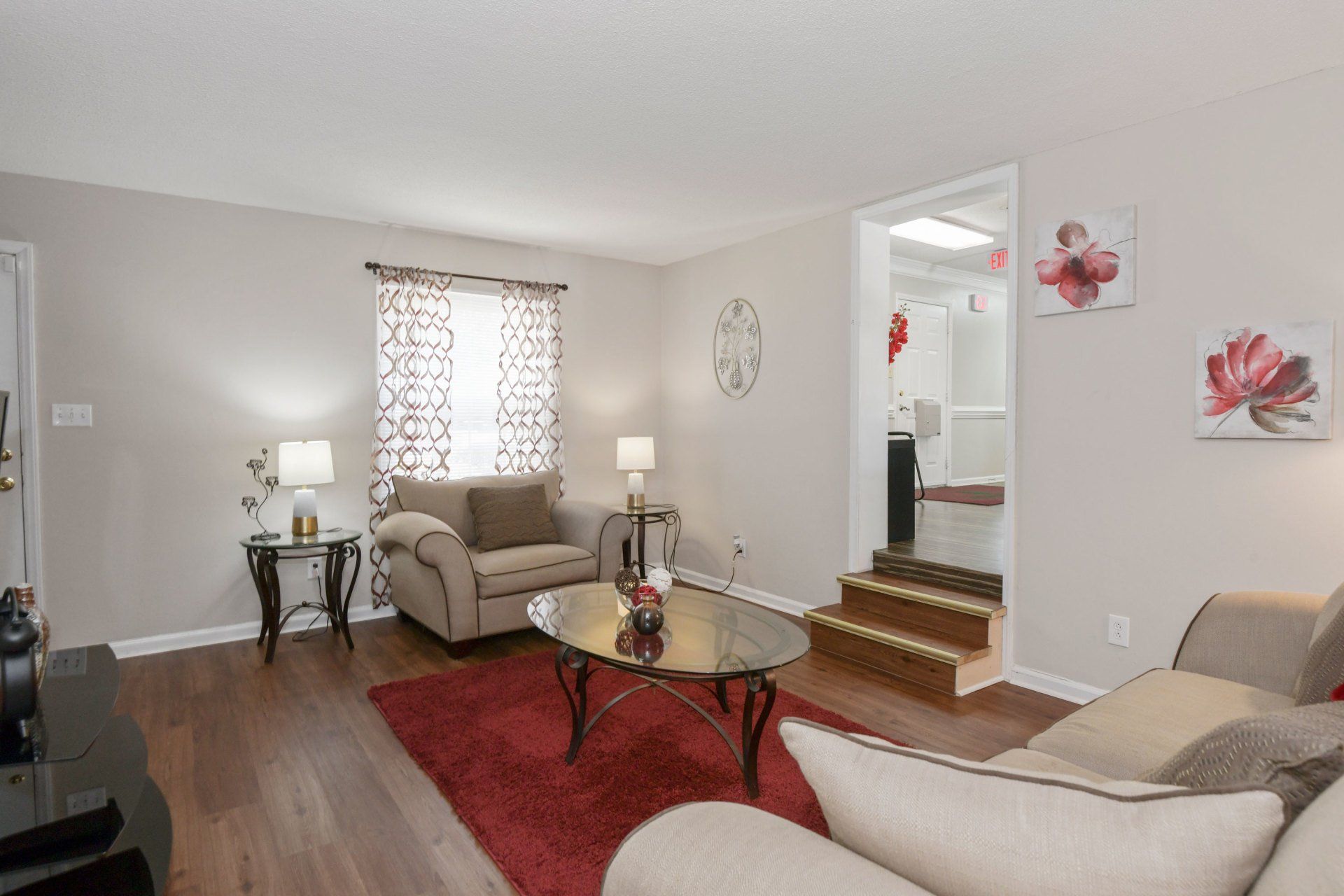 Living Room | Sharon Pines Apartment Homes