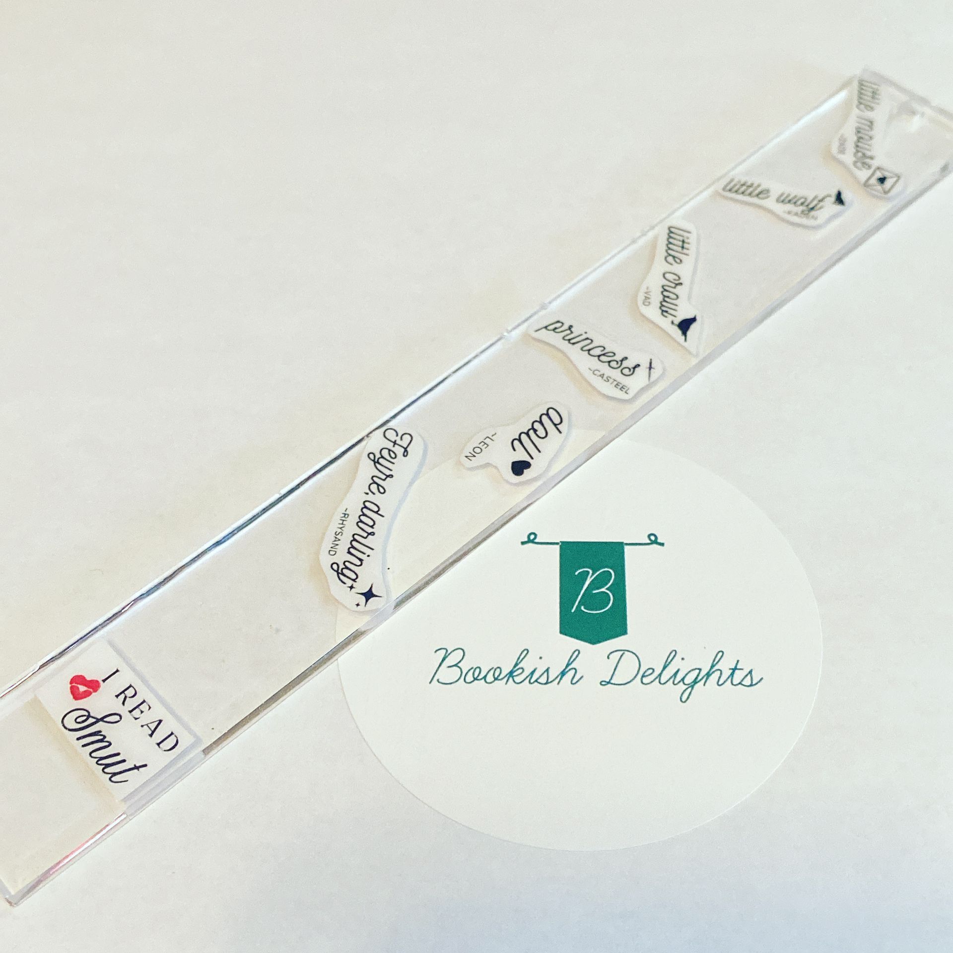 Handmade Resin Bookmark