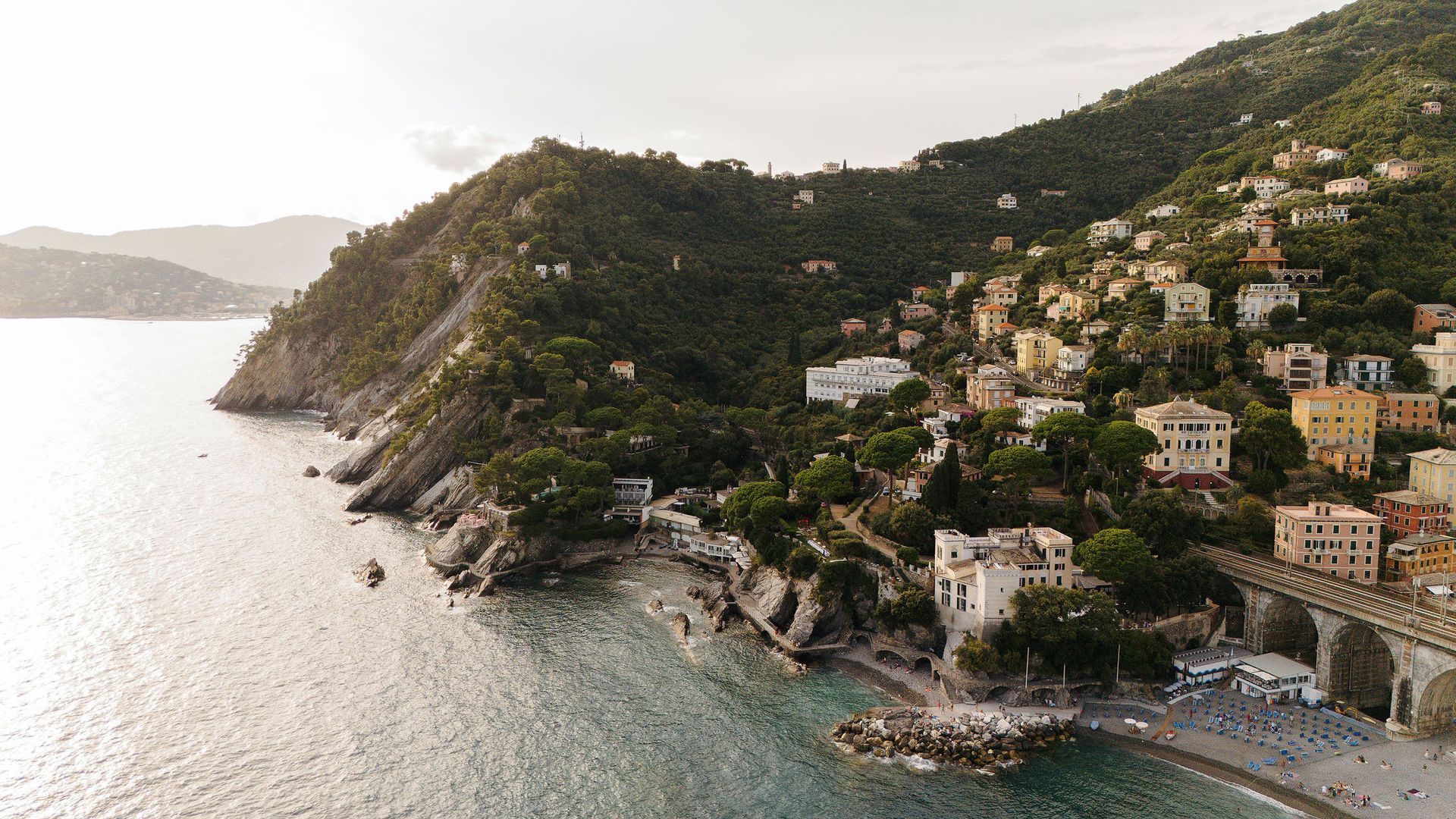 Italian coastal landscape for destination wedding, luxury wedding location in Italy by the sea