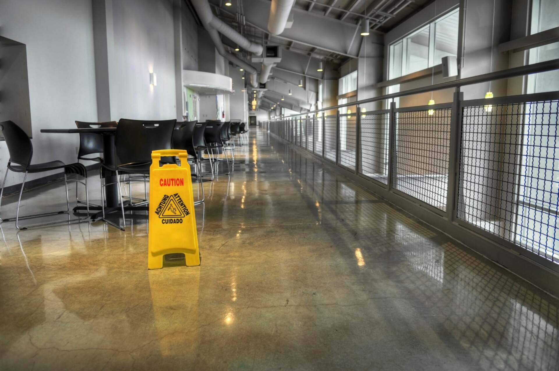 Wet Floor Sign — Milledgeville, GA — Brian G. Combs Attorney At Law