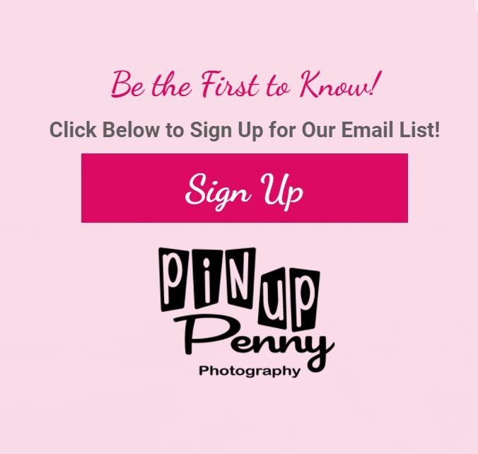 Be the First to Know! Click below to sign up for our email list! Sign Up button. 