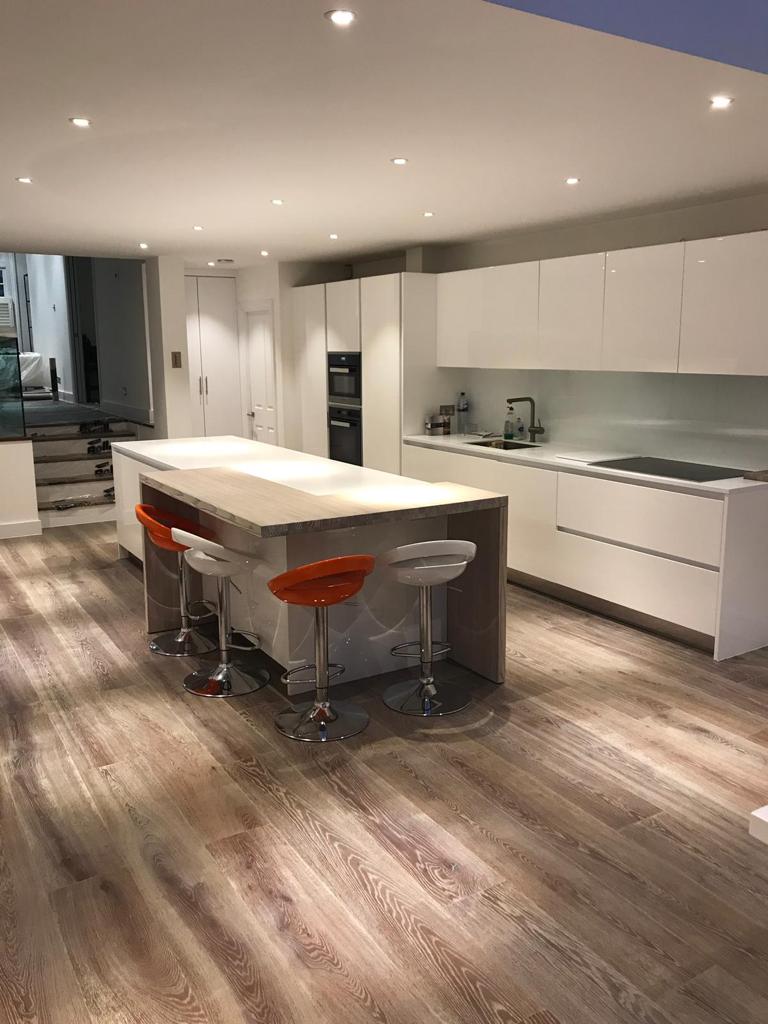 fulham kitchen, kitchen fit out, kitchen design, painting and decorating