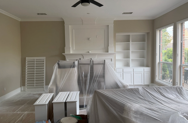 Drywall repair and services by Hutch N Son Painting Plano TX