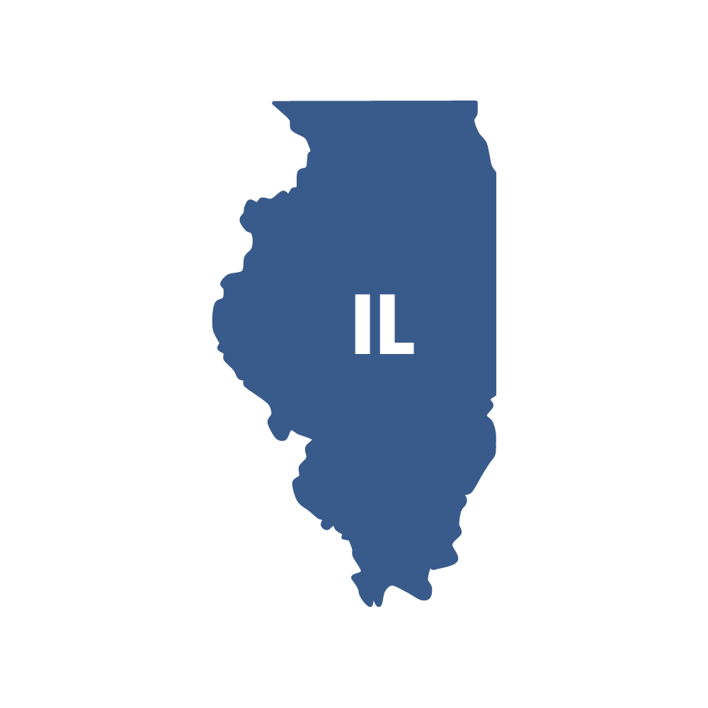 Just Simple Storage Illinois Map