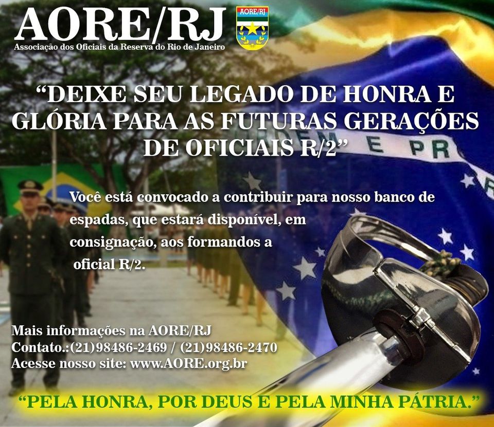 AORE Goiânia - Associação de Oficiais da Reserva do Exército em