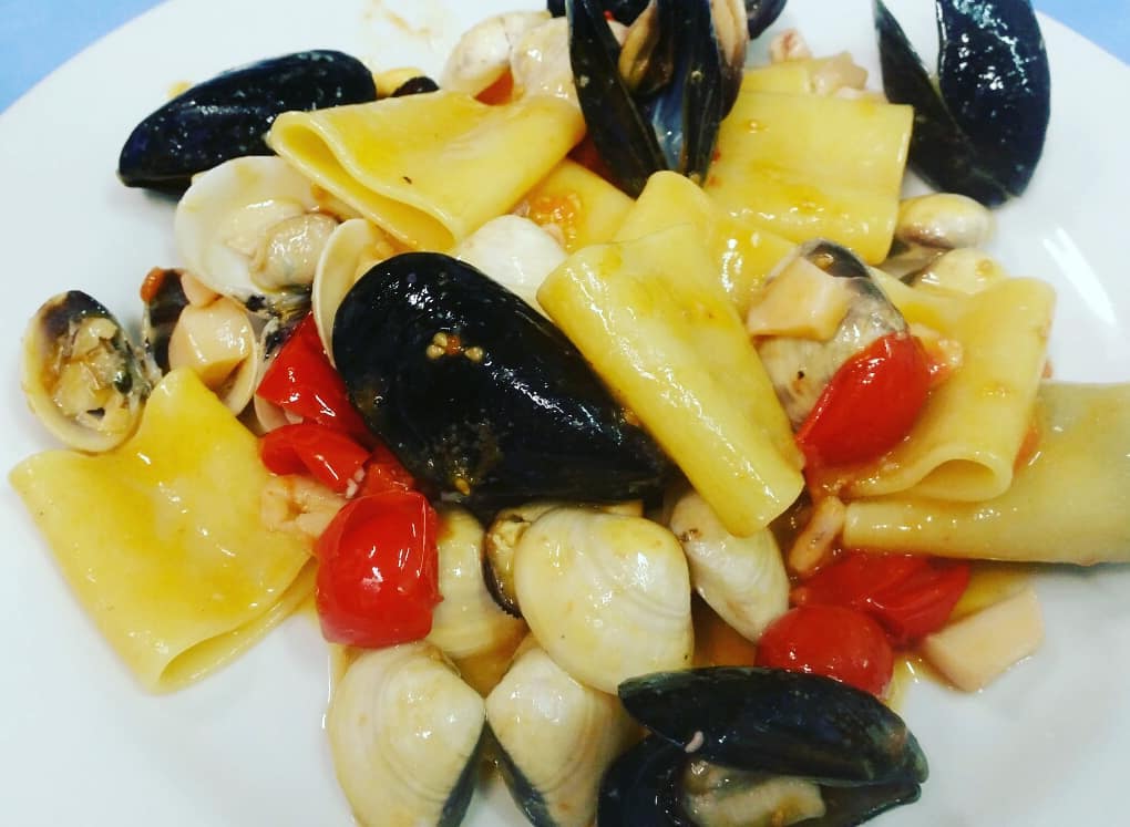 Paccheri allo scoglio