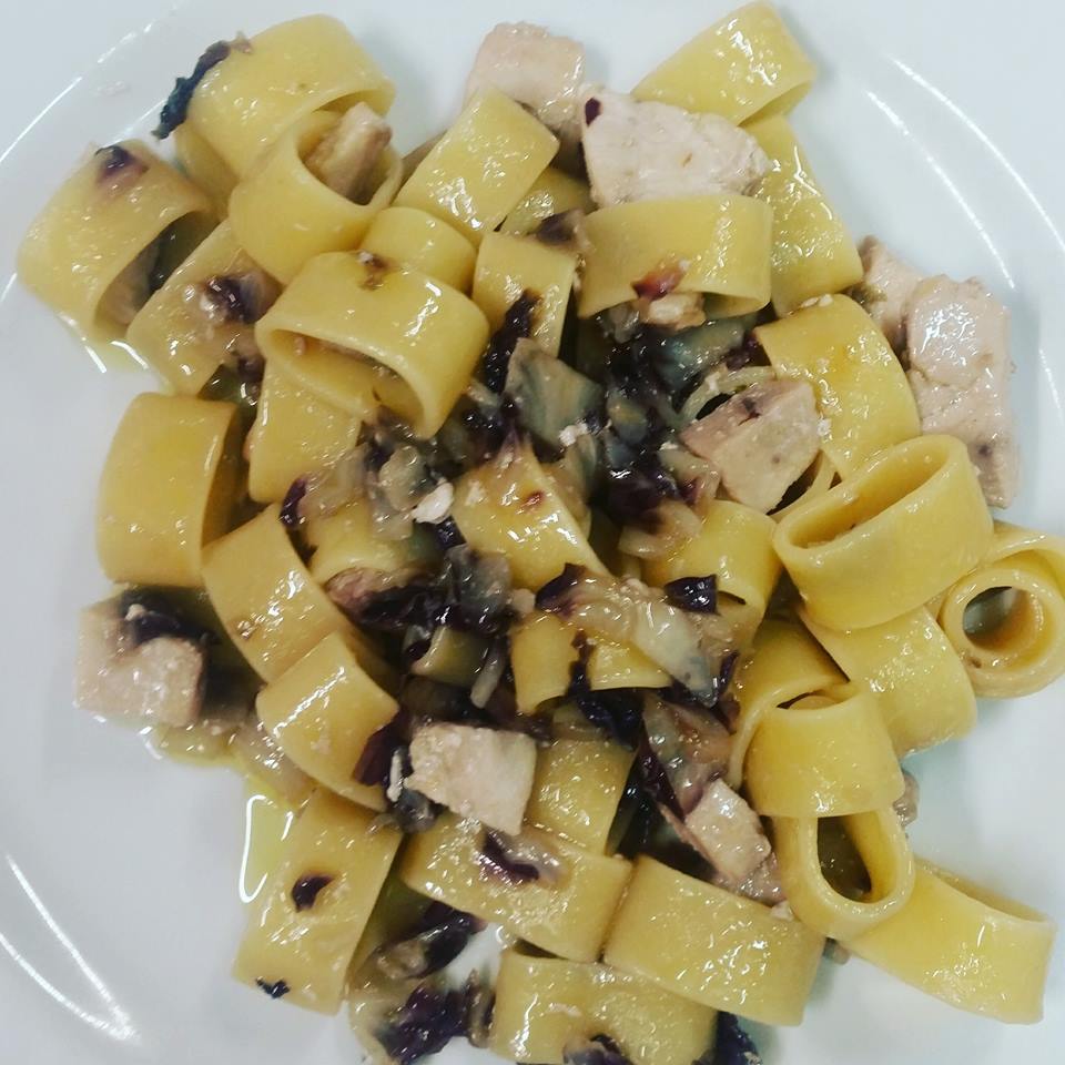 Pasta con carne
